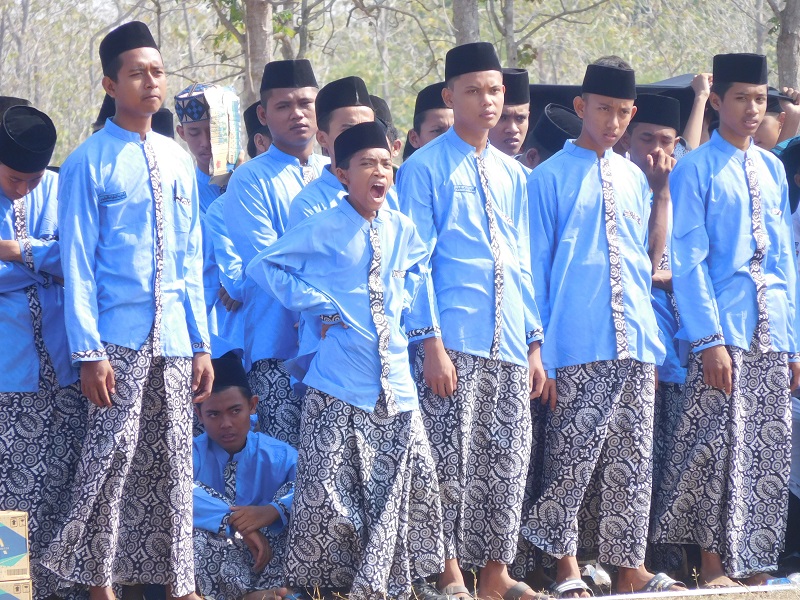 upacara hari santri, pucakwangi 2018