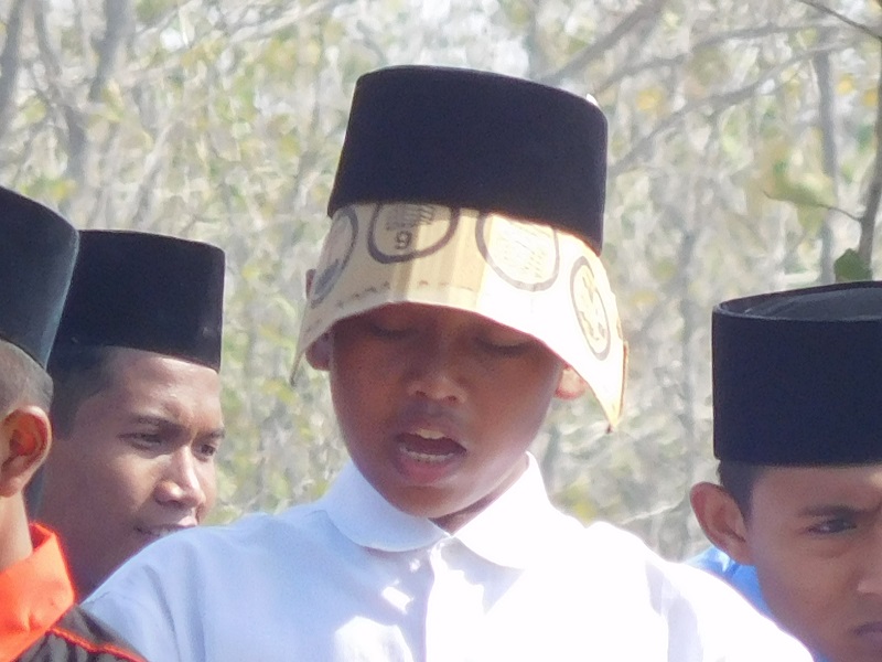 upacara hari santri, pucakwangi 2018