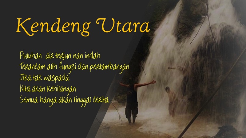 air terjun kendeng utara / Clakclik.com